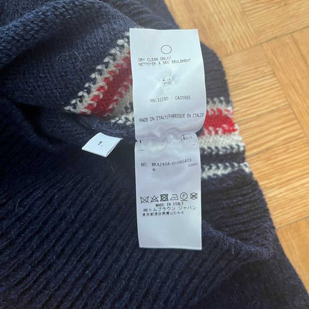 Thom Browne Thom Browne Made in Italy wool pocket… - image 8