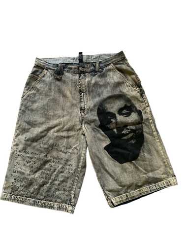 Makaveli × Streetwear Rare Makaveli Denim Printed… - image 1