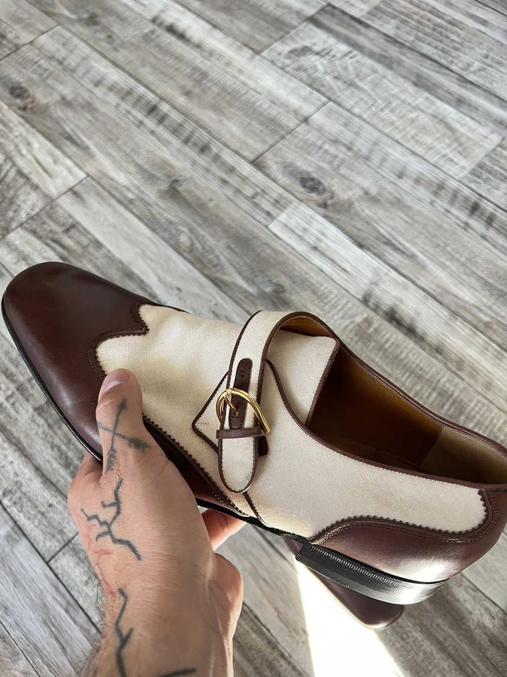 Gucci × Luxury × Tom Ford Gucci vintage loafers b… - image 4