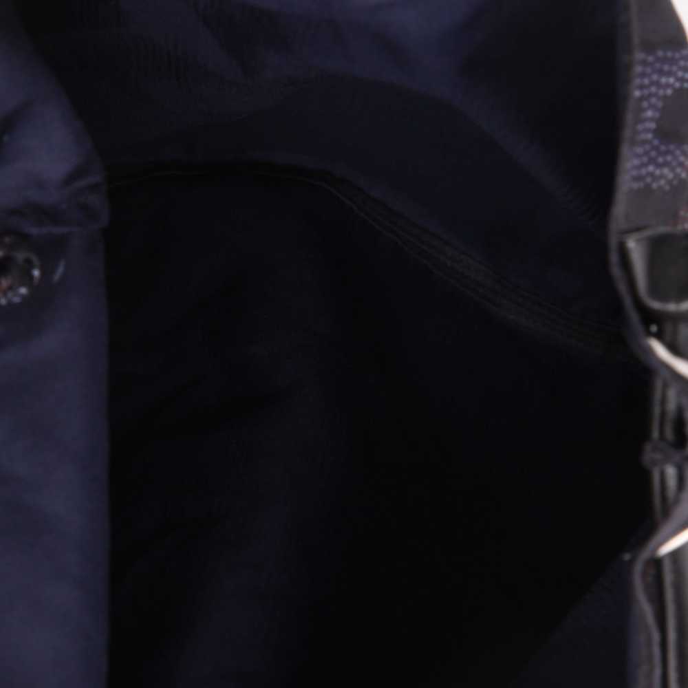 Hermès Silk City shoulder bag in black silk and b… - image 4