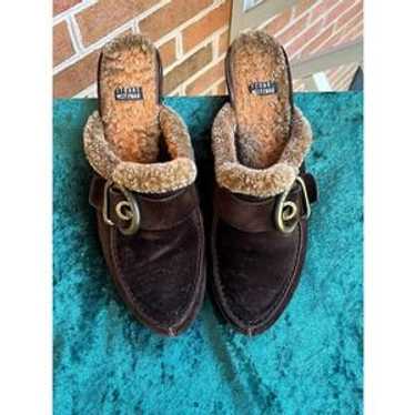 Stuart Weitzman Sherpa Clog Mule 7.5 - image 1
