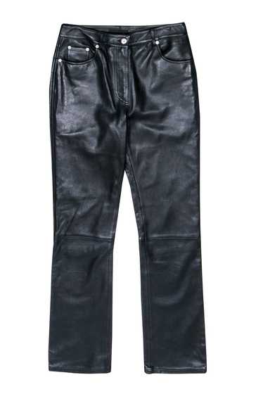Helmut Lang - Black Leather Pants Sz 6