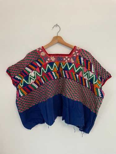 Vintage Mexican Hand-woven Huipil Top (One Size)