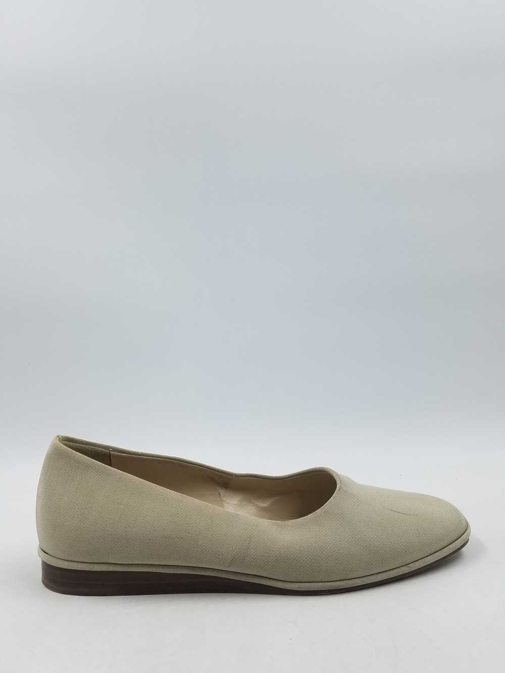 Vtg Giorgio Armani L.Taupe Ballet Loafers W 6.5 C… - image 1