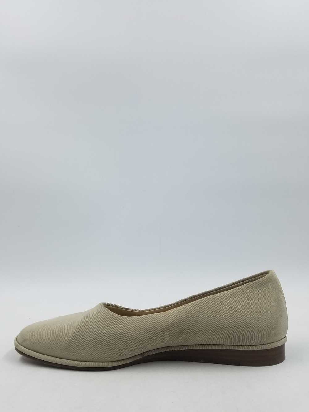 Vtg Giorgio Armani L.Taupe Ballet Loafers W 6.5 C… - image 2