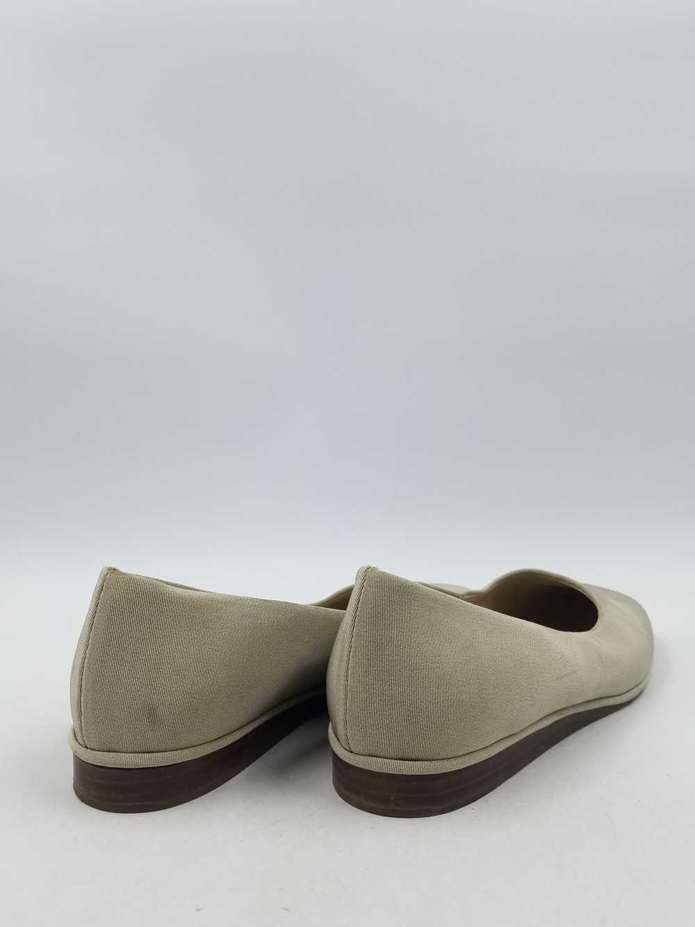 Vtg Giorgio Armani L.Taupe Ballet Loafers W 6.5 C… - image 4