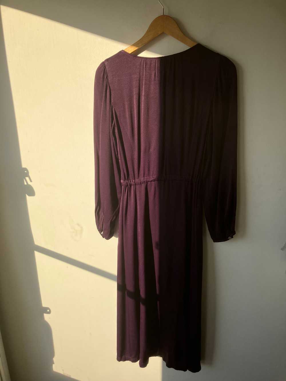 Raquel Allegra Plum Dress - image 3