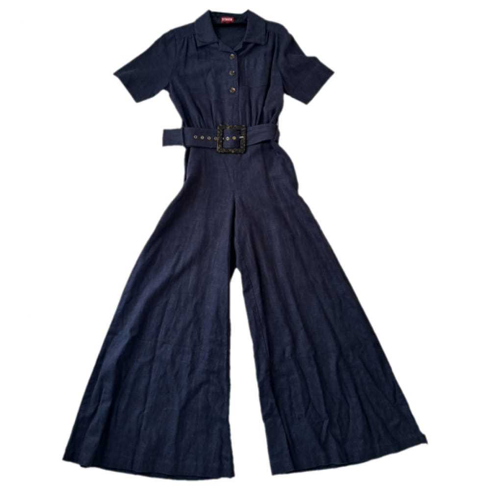 Staud Linen jumpsuit - image 1