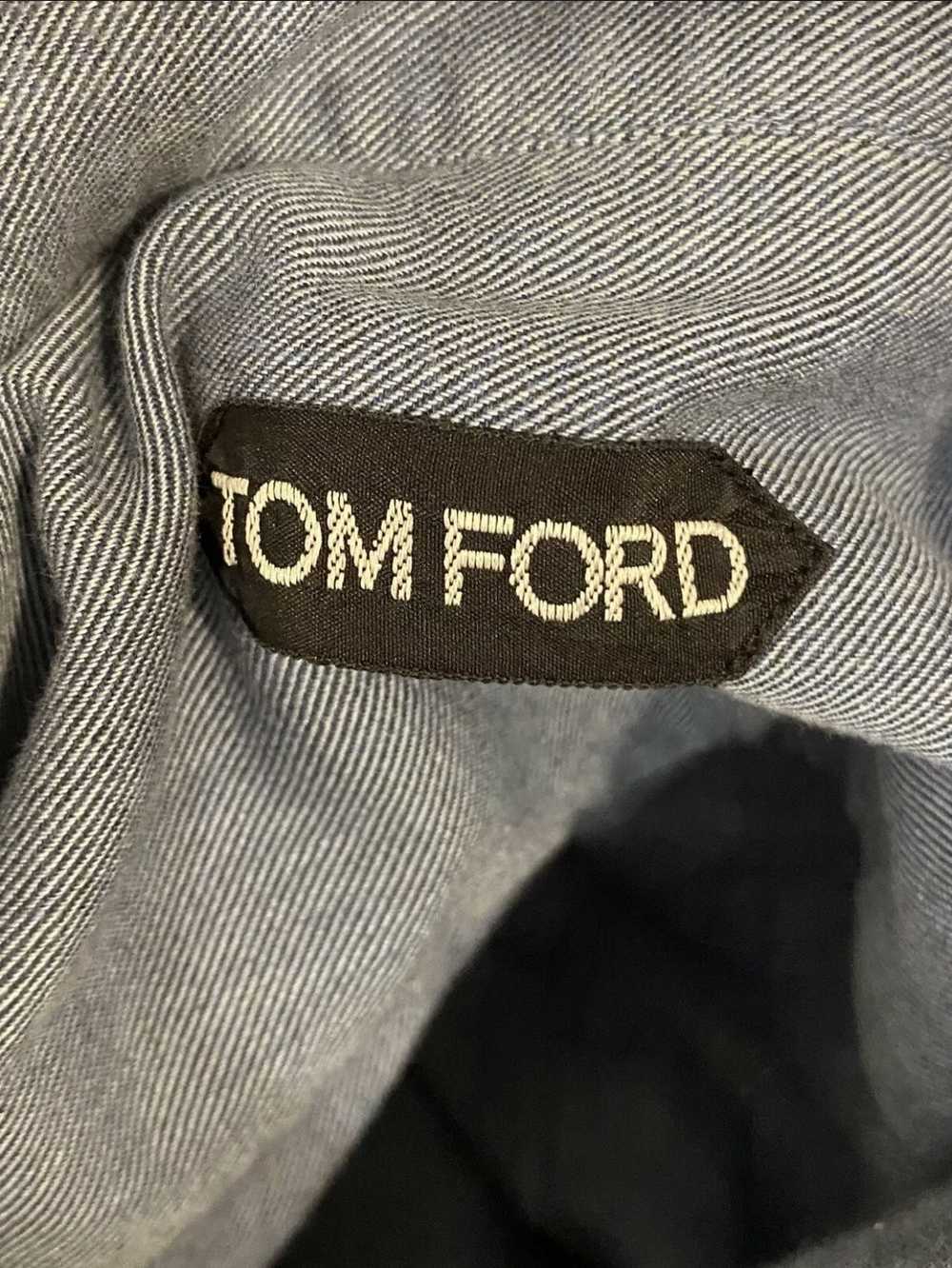 Tom Ford Tom ford blue shirt denim casual large - image 6