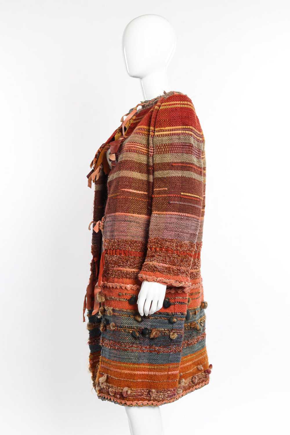 NORMA WALTERS Woven Carpet Coat - image 3