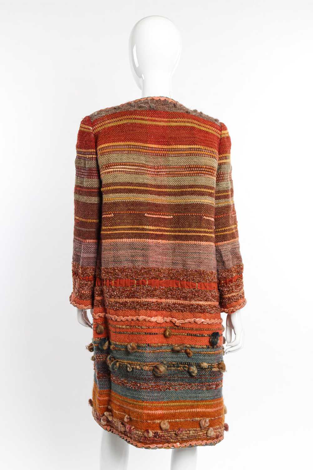 NORMA WALTERS Woven Carpet Coat - image 4