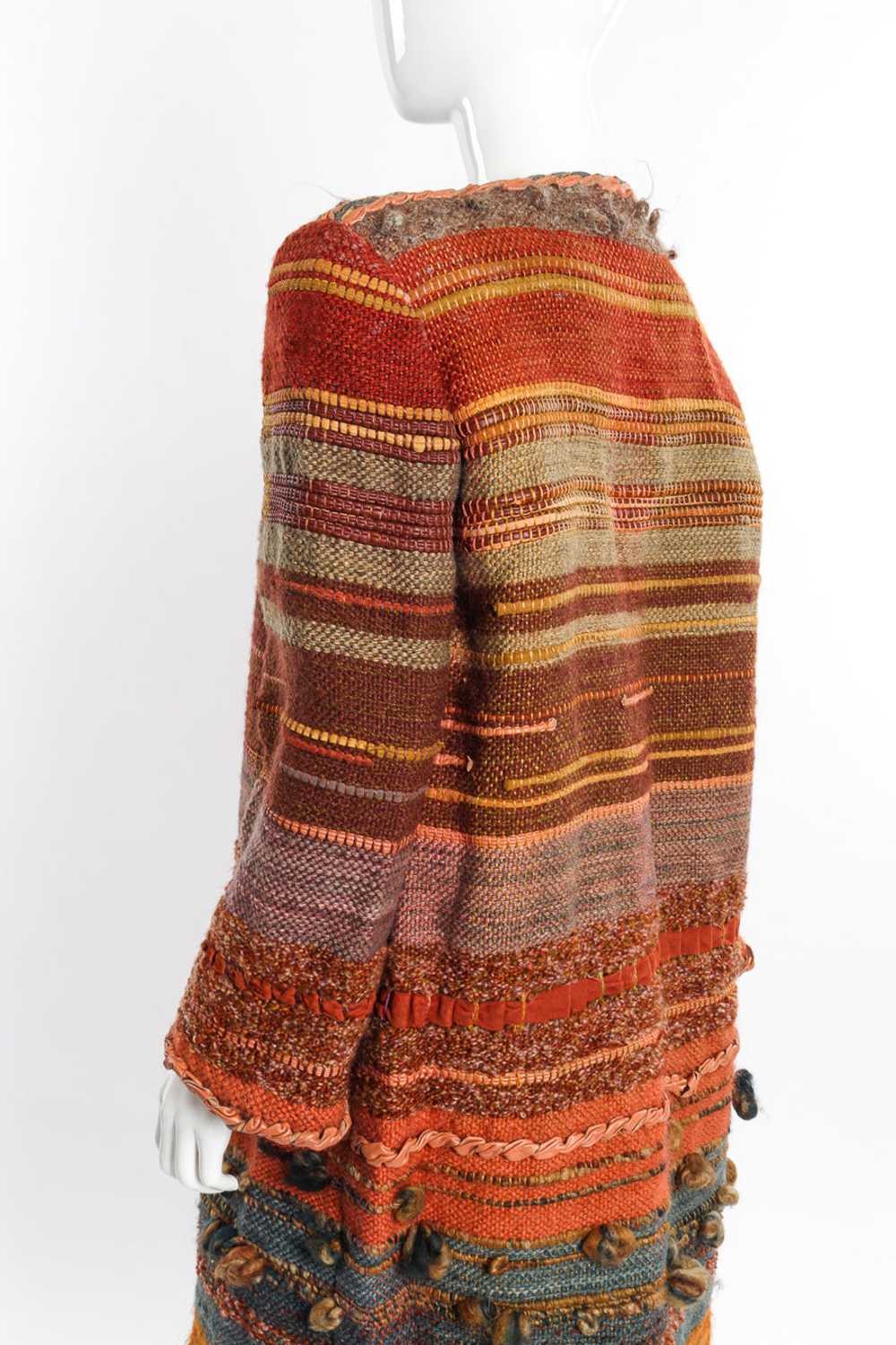 NORMA WALTERS Woven Carpet Coat - image 5