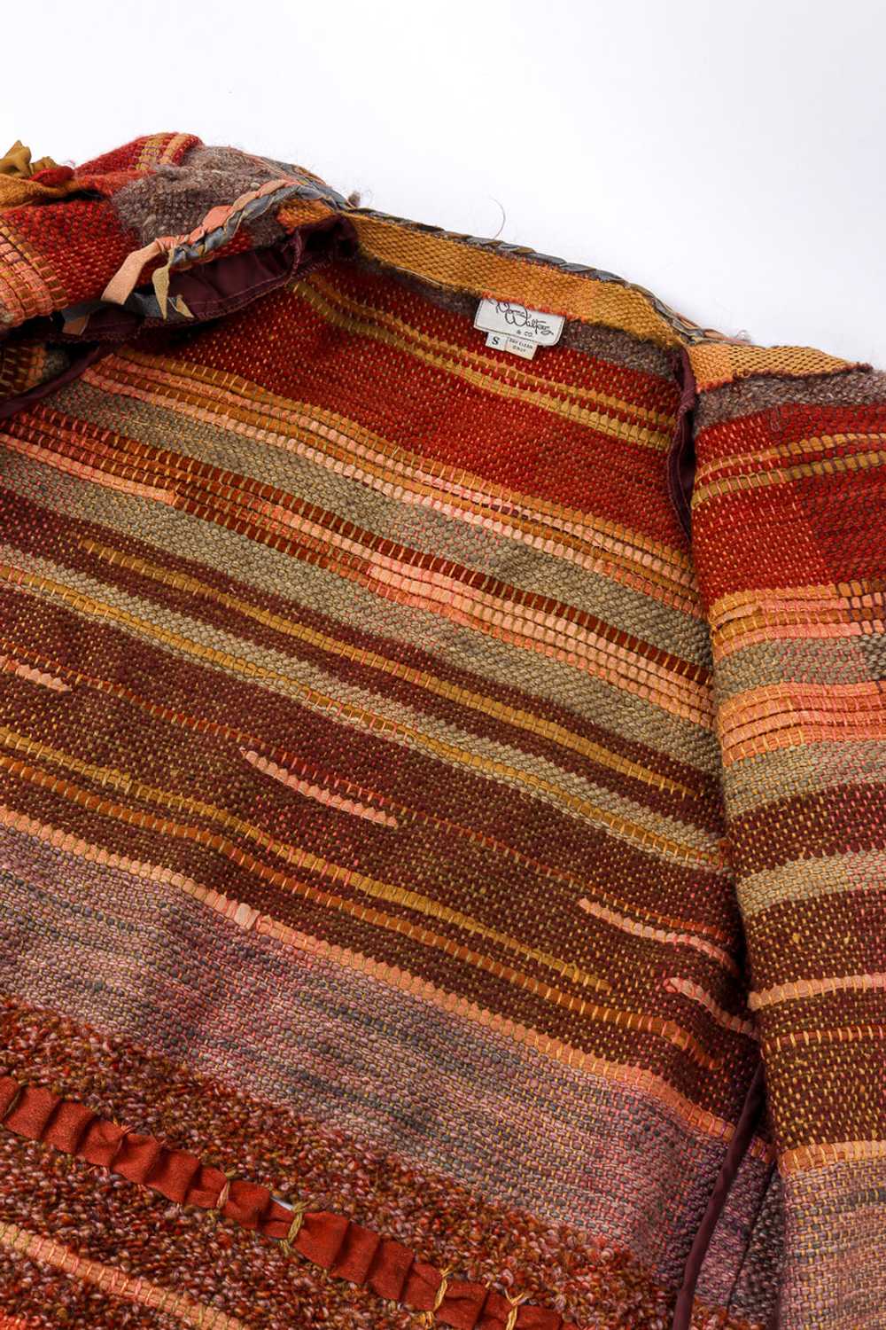 NORMA WALTERS Woven Carpet Coat - image 7