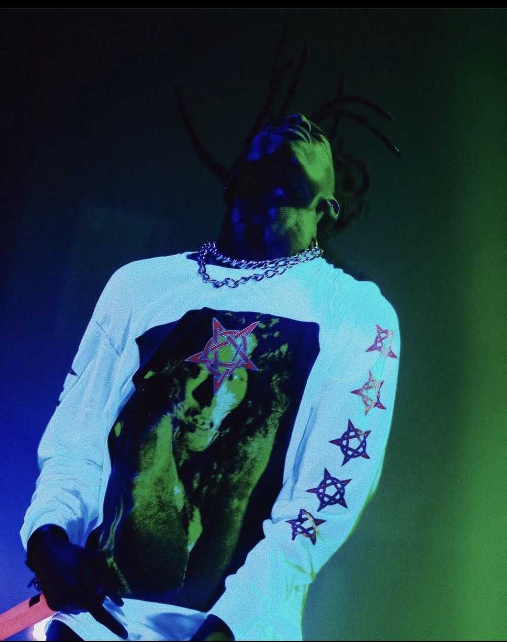 Playboi Carti Playboi Carti Neon Tour Pentagram L/S T… Gem