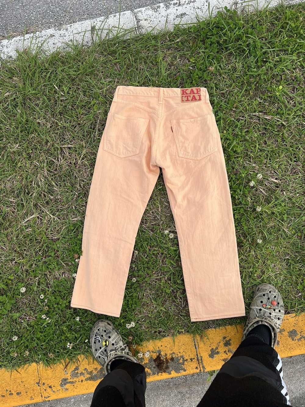Kapital Kapital Orange Denim Jeans - image 10