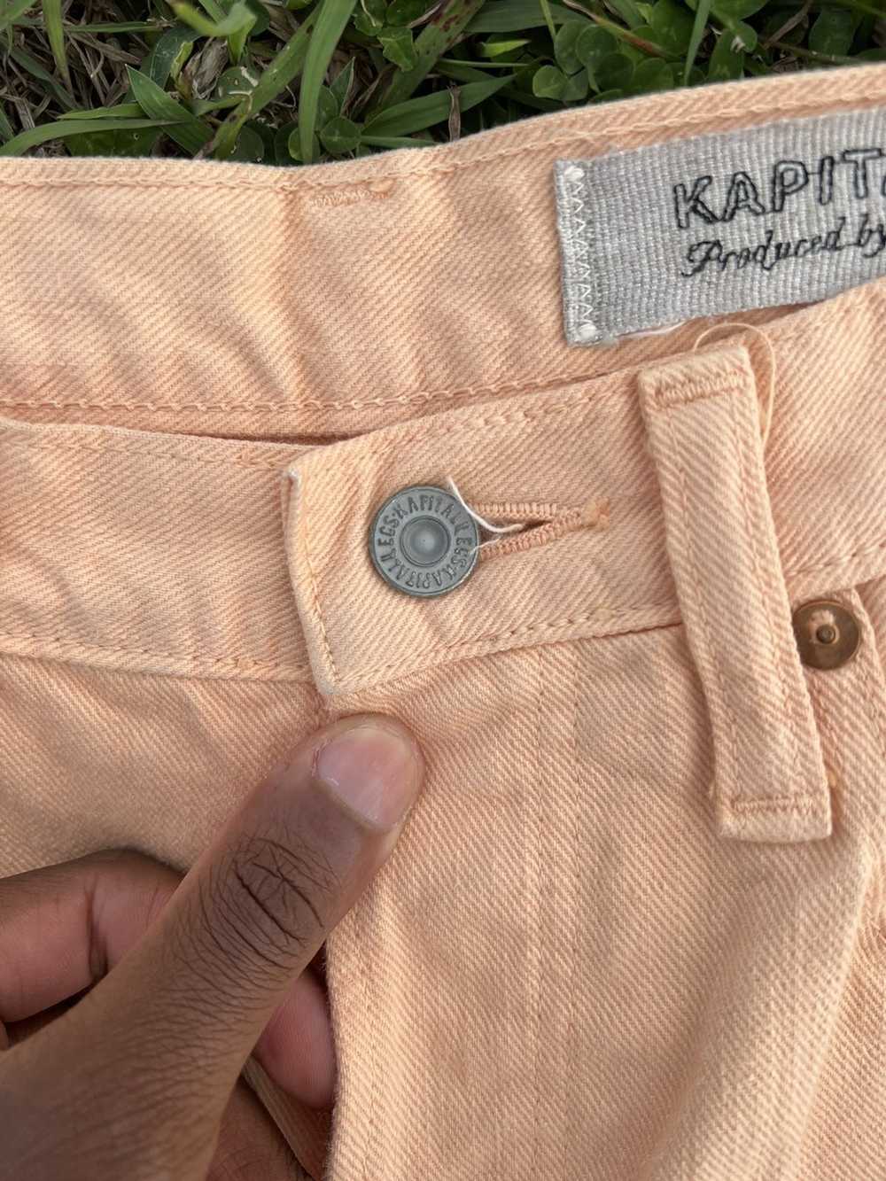 Kapital Kapital Orange Denim Jeans - image 8