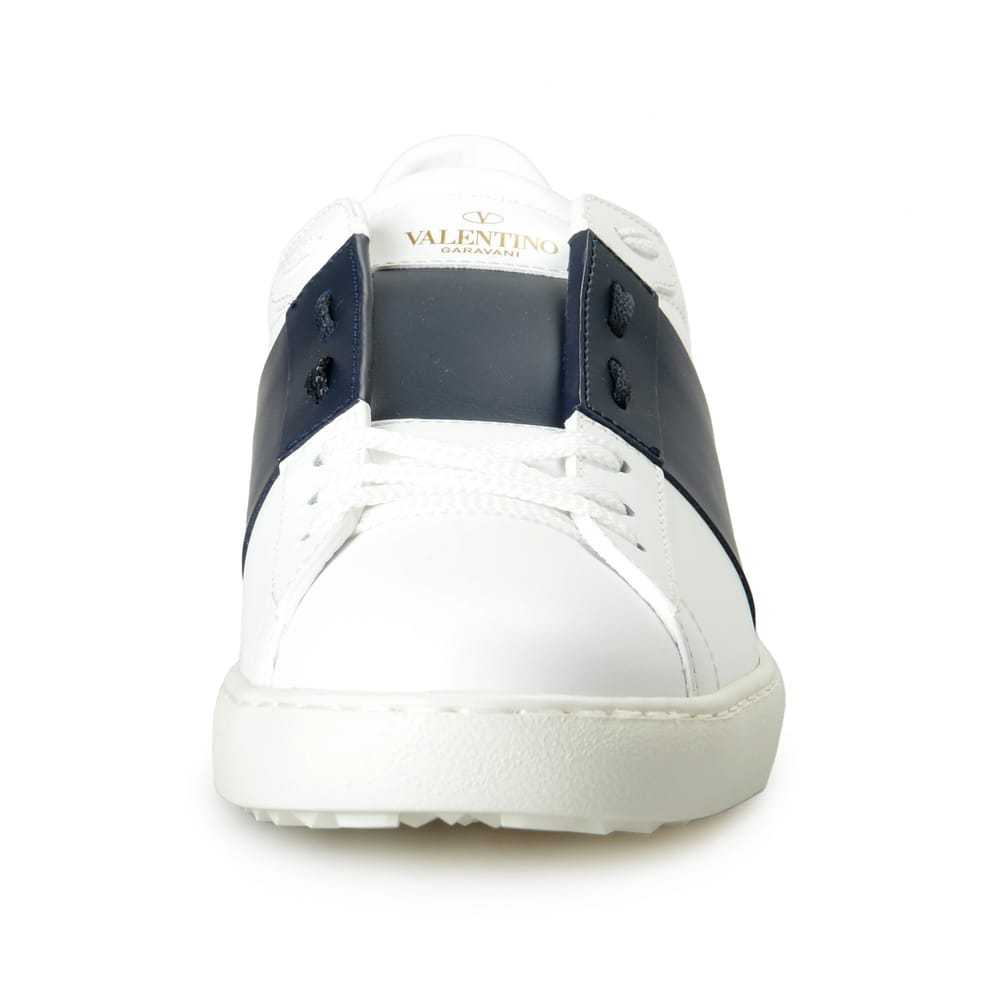 Valentino Garavani Leather low trainers - image 3