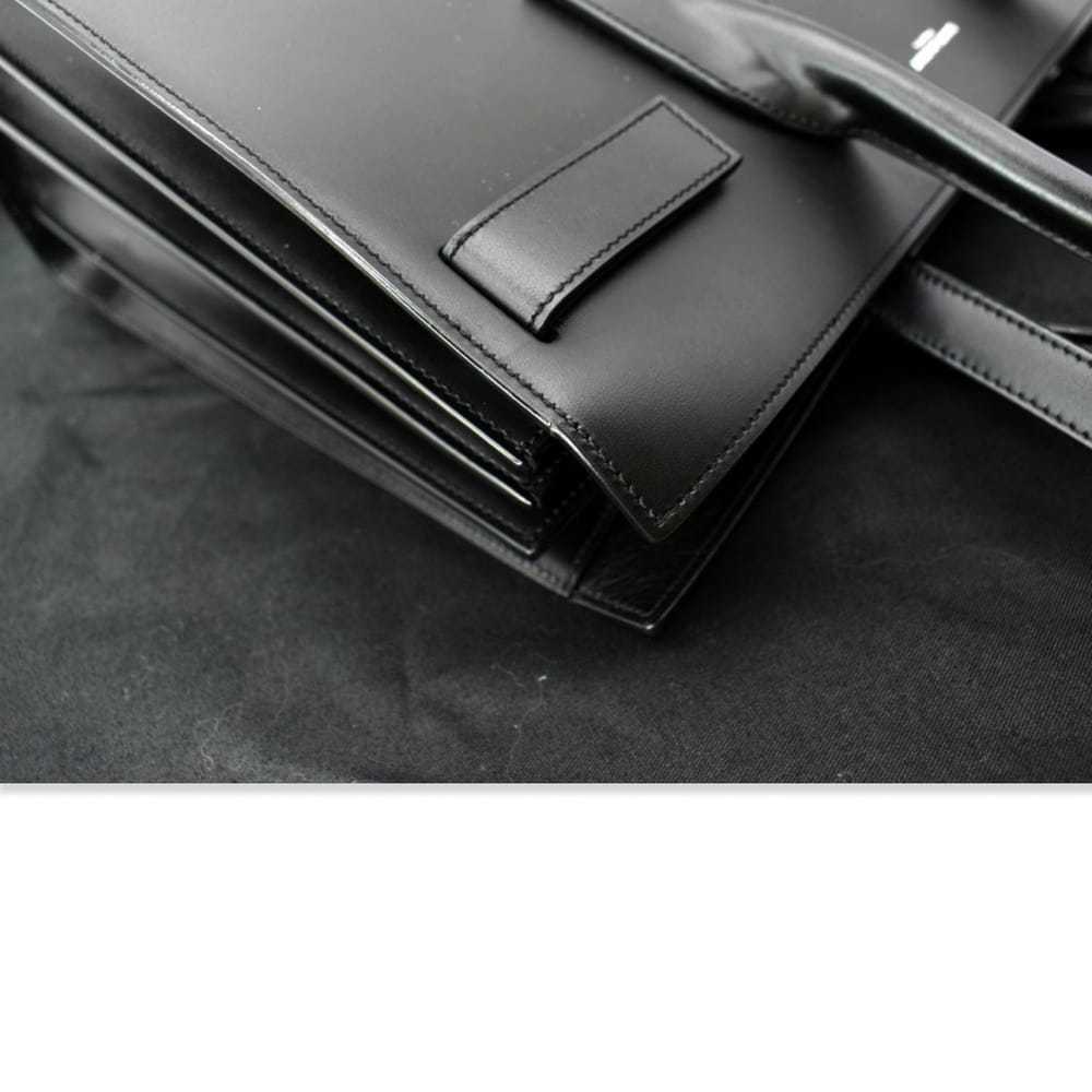 Yves Saint Laurent Sac de Jour leather handbag - image 10