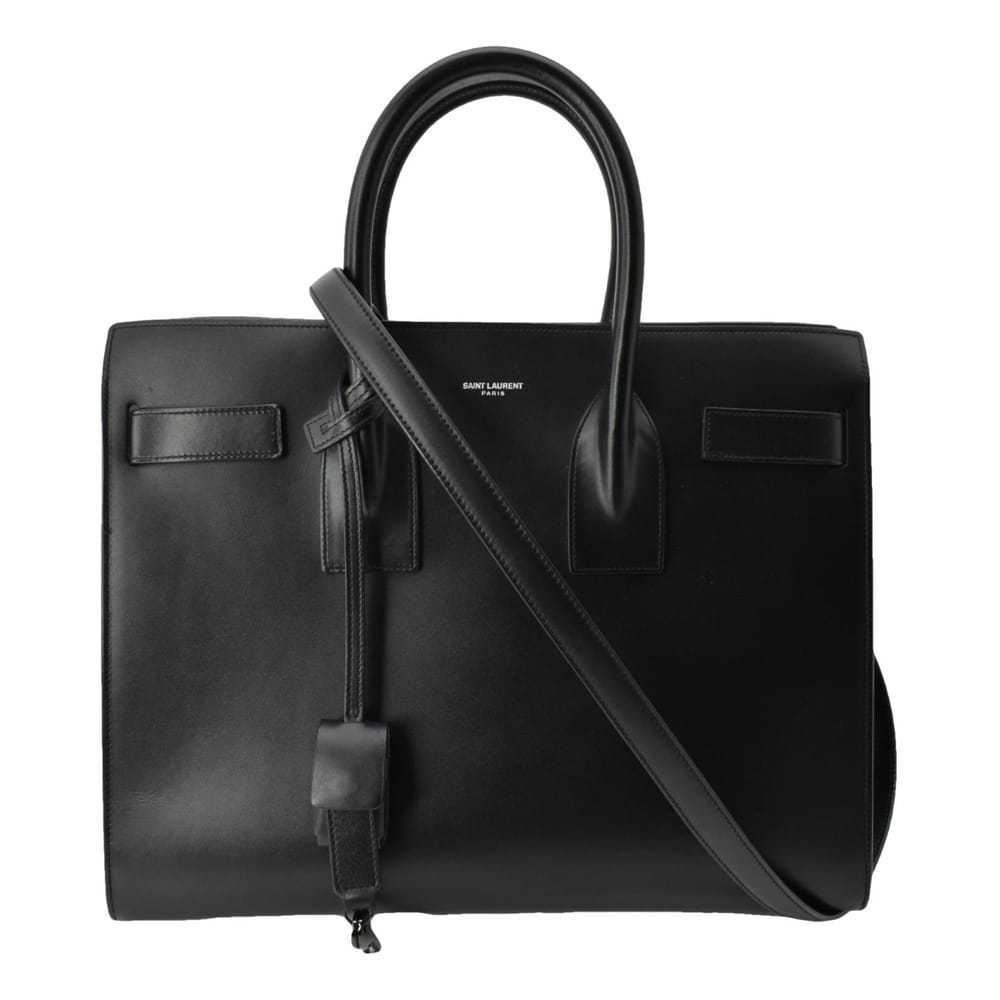 Yves Saint Laurent Sac de Jour leather handbag - image 1