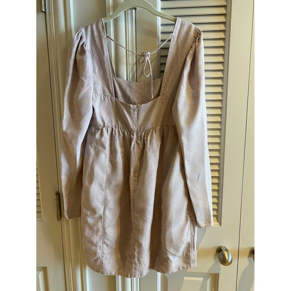 Ganni Linen mini dress - image 3