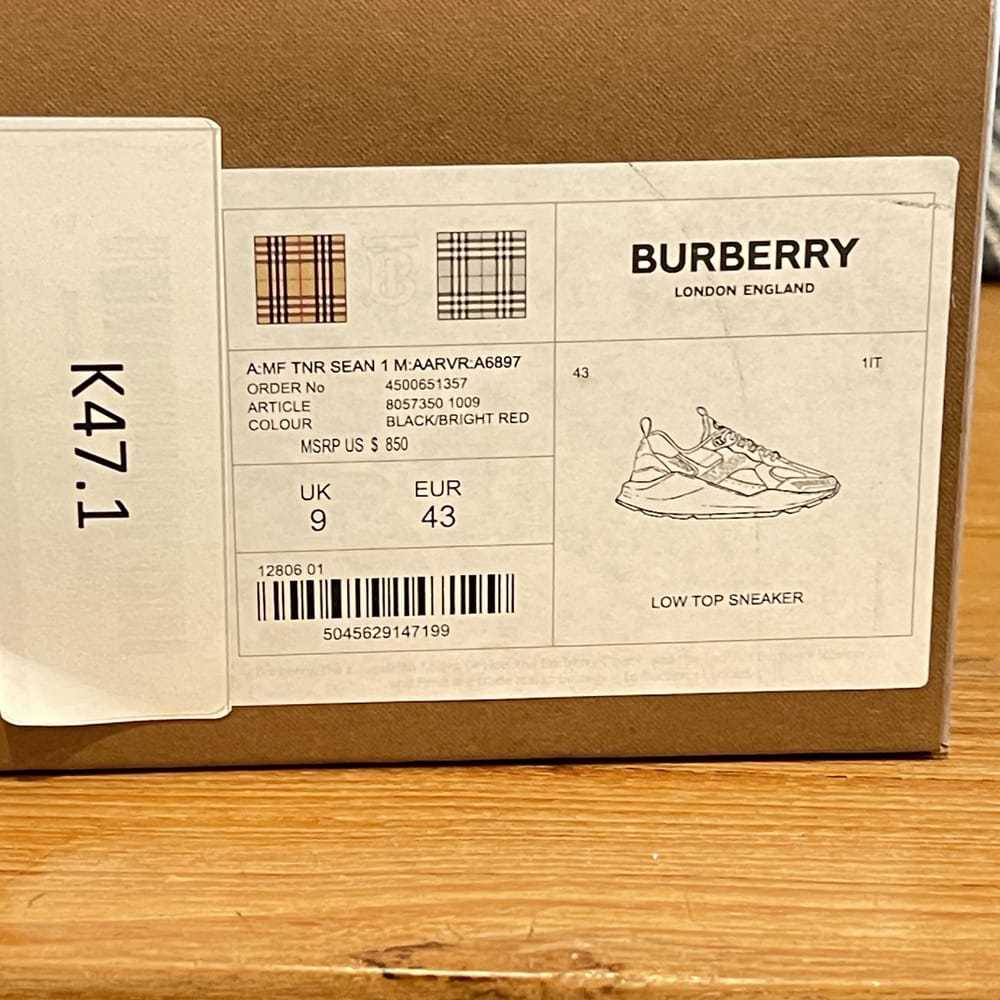 Burberry Leather low trainers - image 12