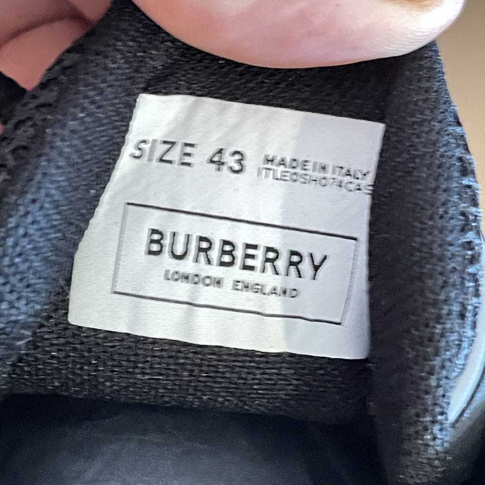 Burberry Leather low trainers - image 8