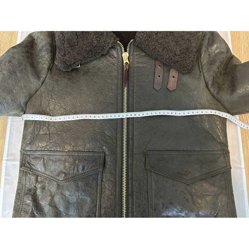 Burberry Leather biker jacket - image 11