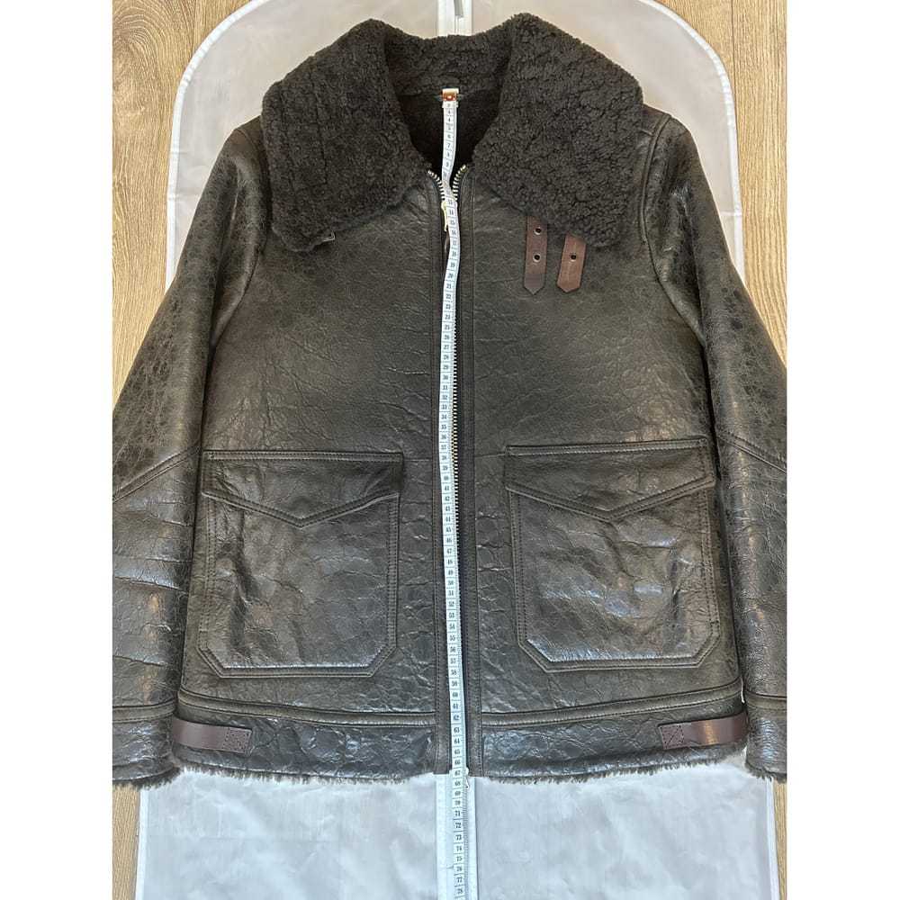 Burberry Leather biker jacket - image 2