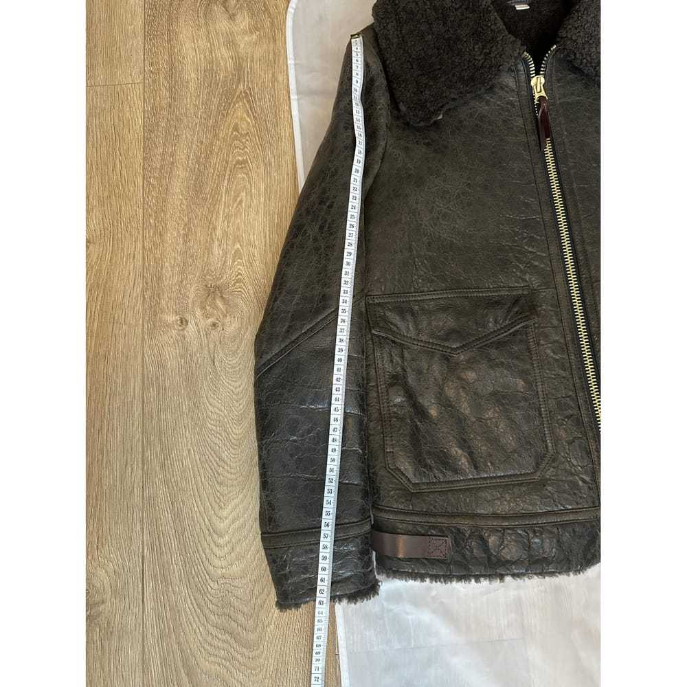 Burberry Leather biker jacket - image 3