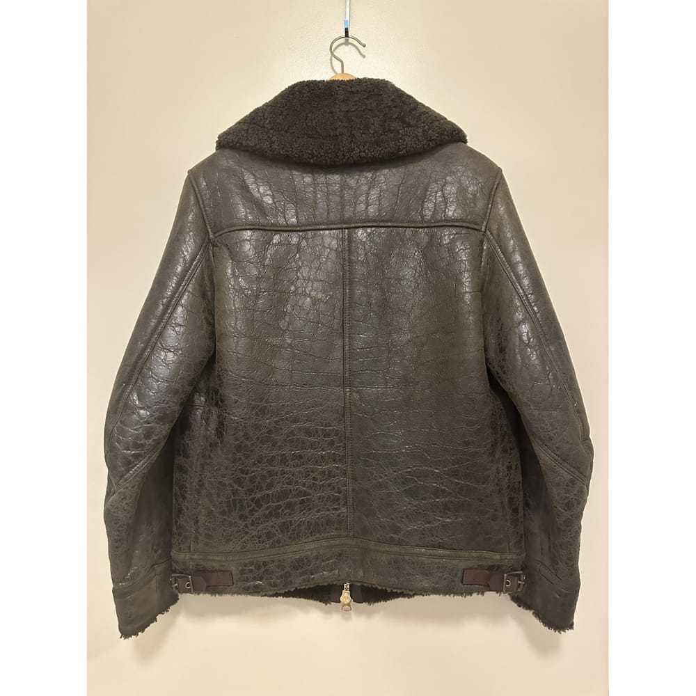 Burberry Leather biker jacket - image 5