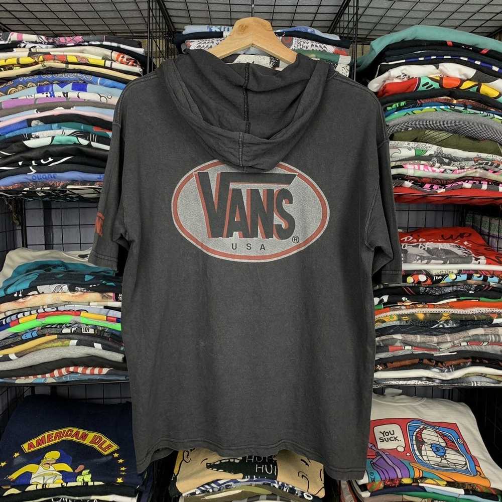 Skategang × Vans × Vintage vintage vans hooded ts… - image 2