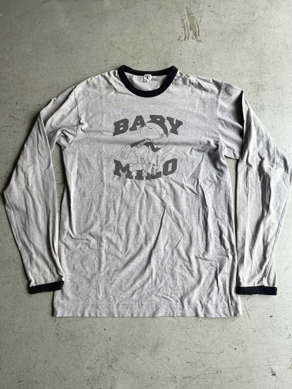 Bape × Vintage A Bathing Ape Bape Baby Mill Longs… - image 2