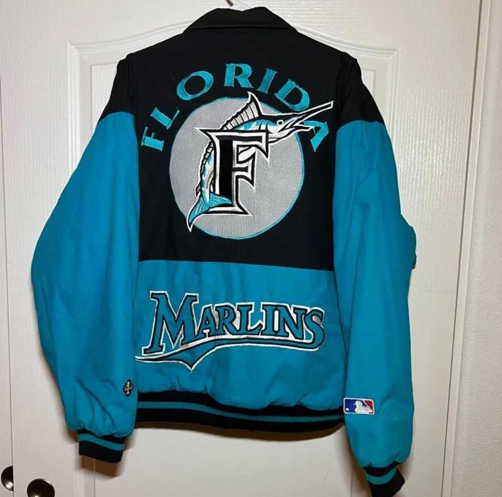 Apex One Apex One Florida Marlins Jacket - image 1