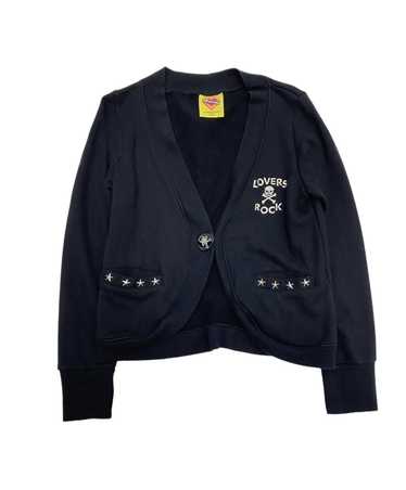 トップス hysteric glamor studs cardigan Y2K emo Hysteric glamour studded cardigan - Gem