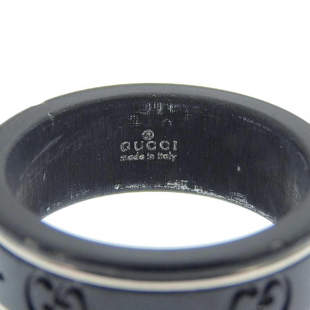 Gucci Gucci Icon Ring Ring/Ring GG Plastic x K18 … - image 4