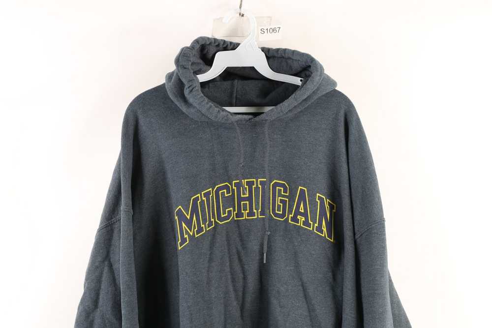 Vintage Vintage 90s University of Michigan Hoodie… - image 2