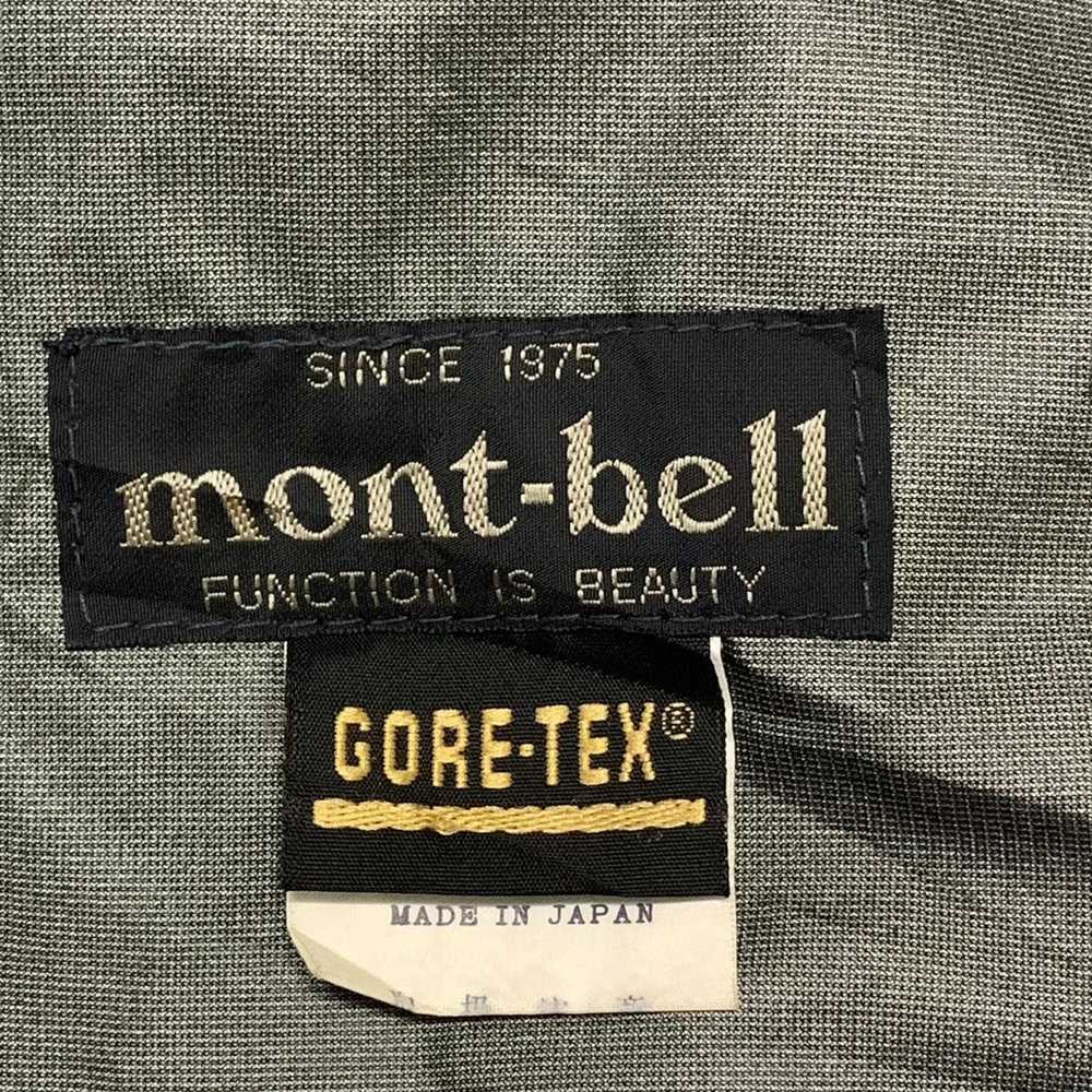 Goretex × Montbell Montbell x Goretex Jacket Hood… - image 10