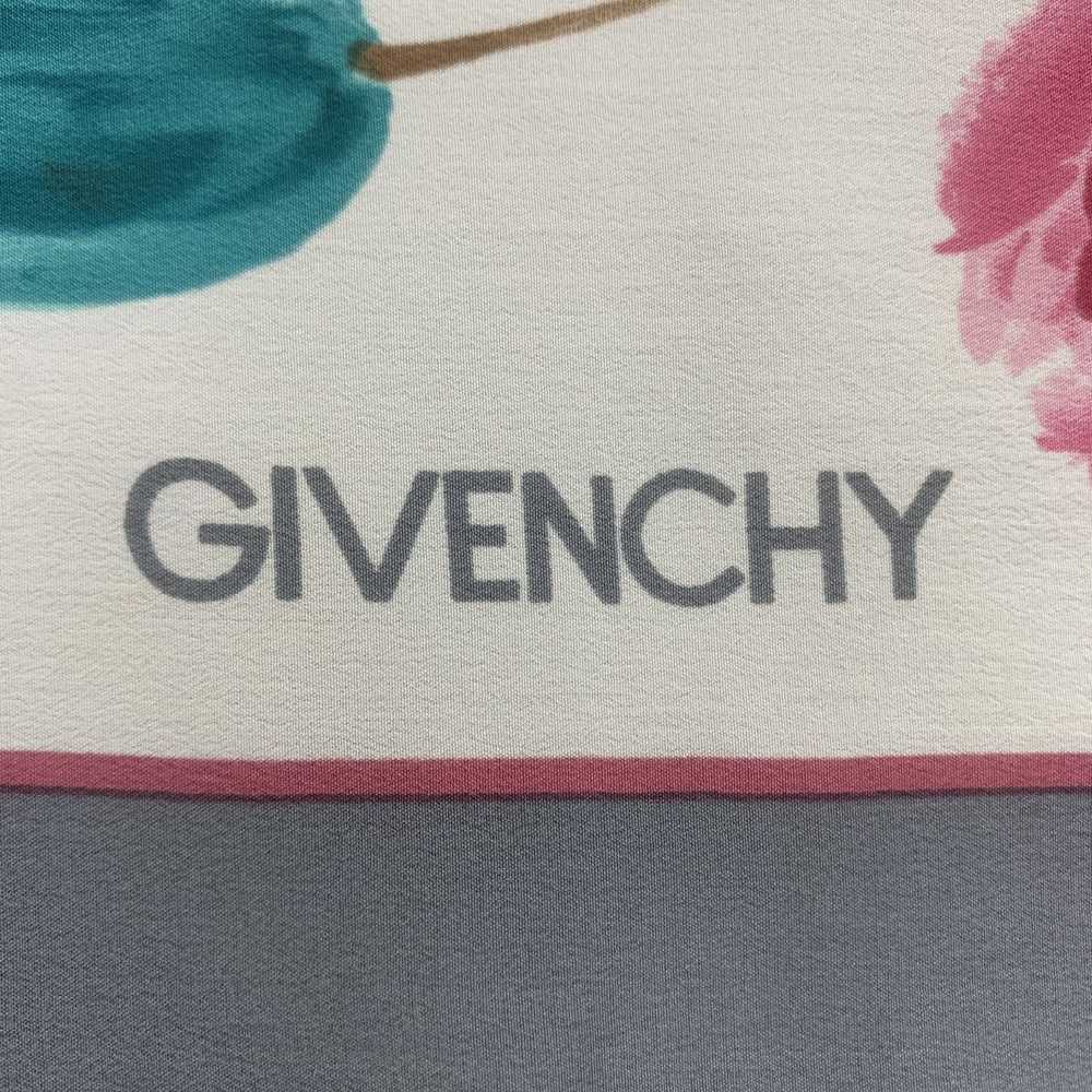 Italian Designers × Vintage Givenchy Silk Scarf /… - image 4