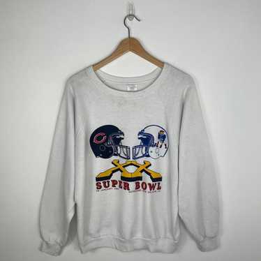 Vintage 90s NFL Super Bowl Chicago Bears Sweatshirt Bears 