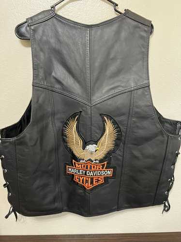 Harley Davidson Vintage Harley Davidson vest genui