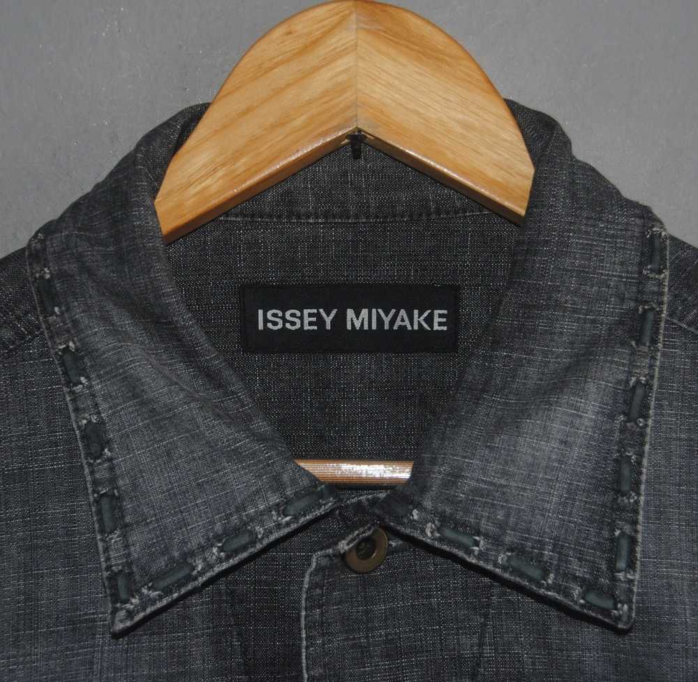 Issey Miyake × Vintage ISSEY MIYAKE Denim Jacket … - image 4