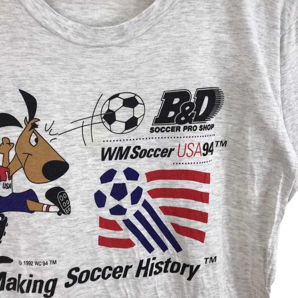 Vintage Vtg 1994 WORLD CUP USA Soccer Striker Mas… - image 6