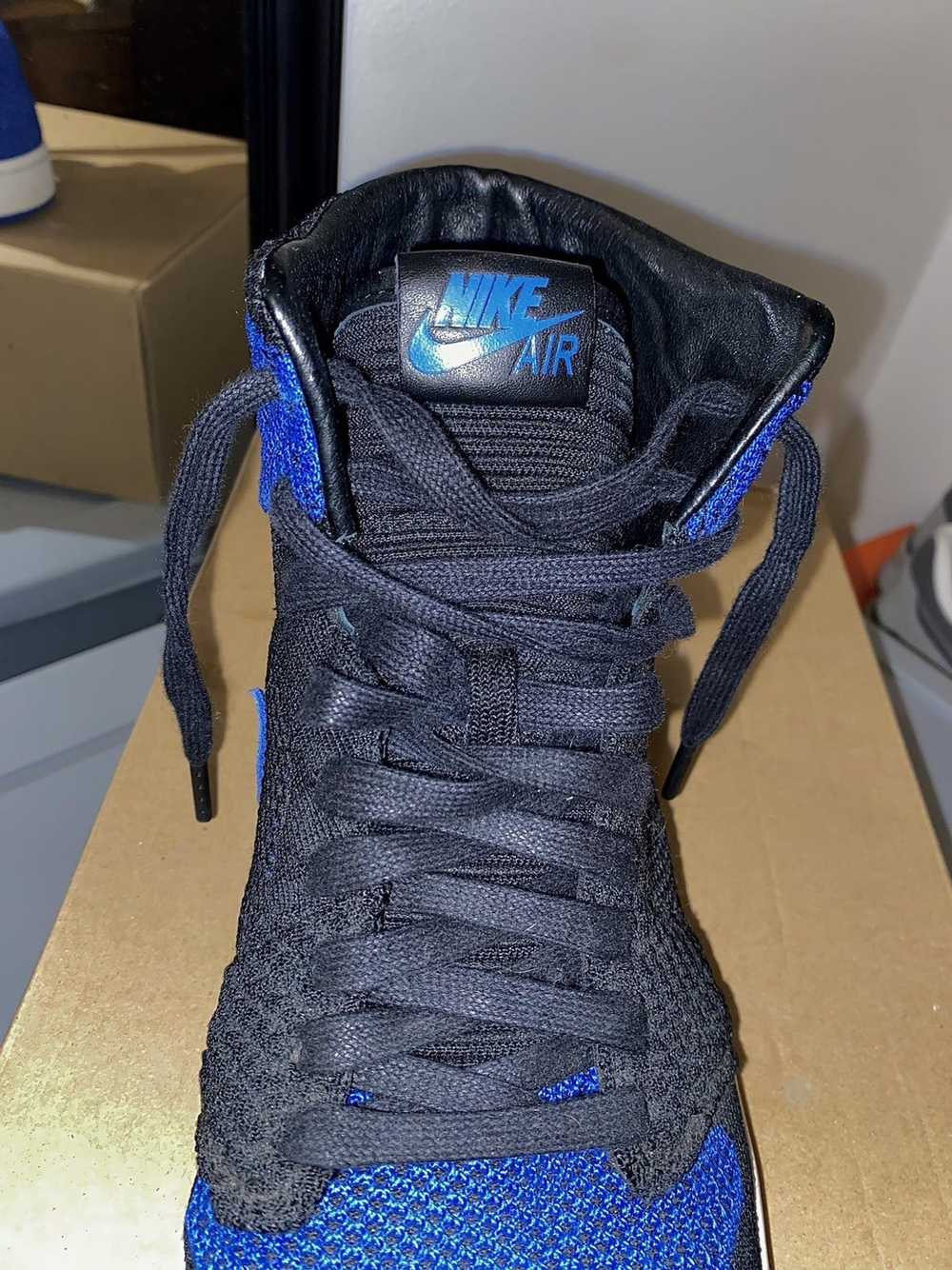 Jordan Brand × Nike Jordan Retro 1 Flyknit Royal - image 4