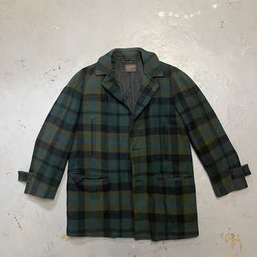 SEZUSA 14022023-IN Pendleton Ladies' Wool Topper Coat, Green / x Large