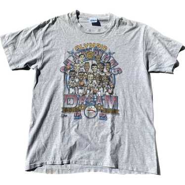 Vintage NBA 1996 USA Dream Team T-shirt 90s Basketball – For All To Envy