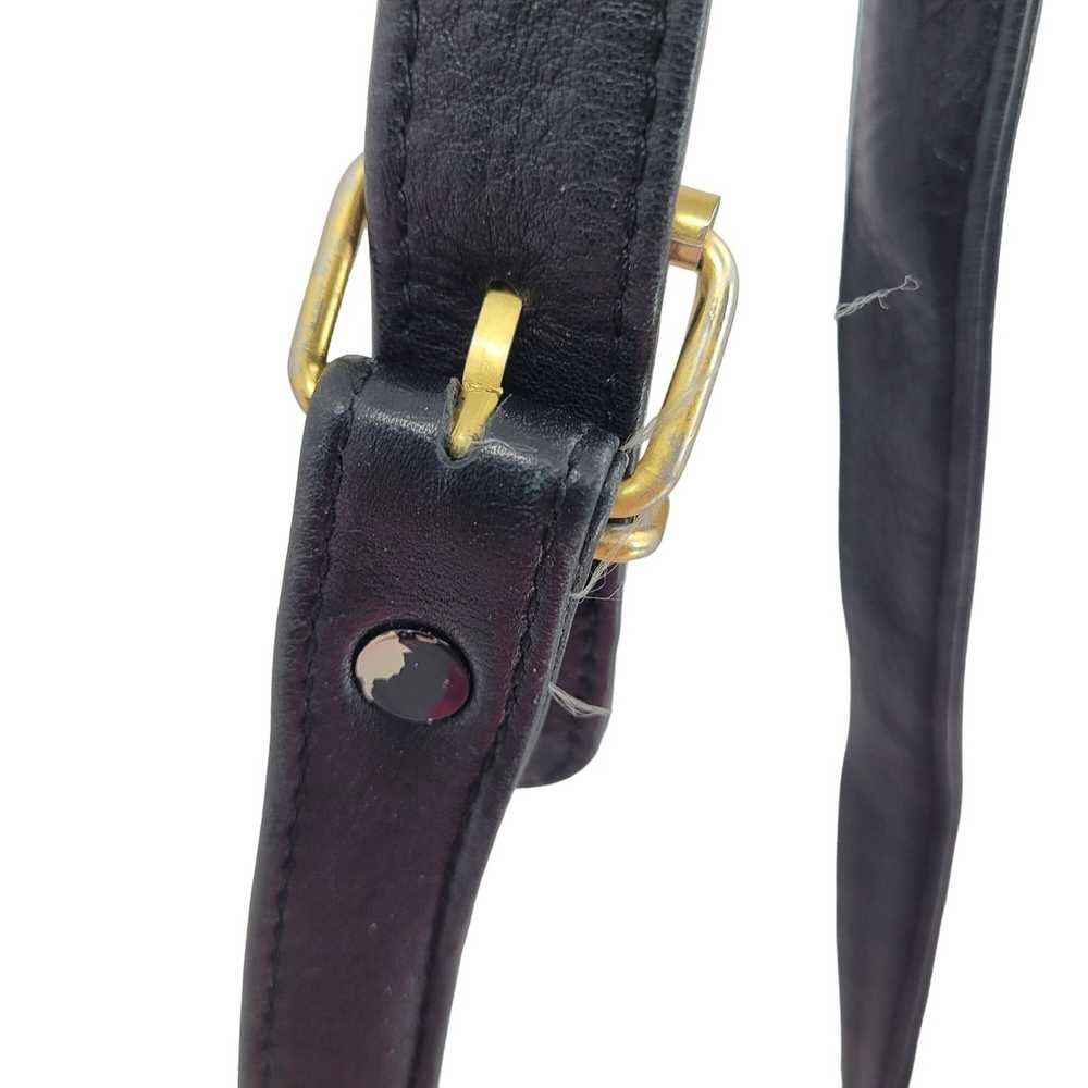 Tannery West Vintage Tannery West Black Leather C… - image 11
