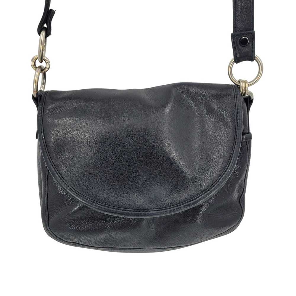 Tannery West Vintage Tannery West Black Leather C… - image 2