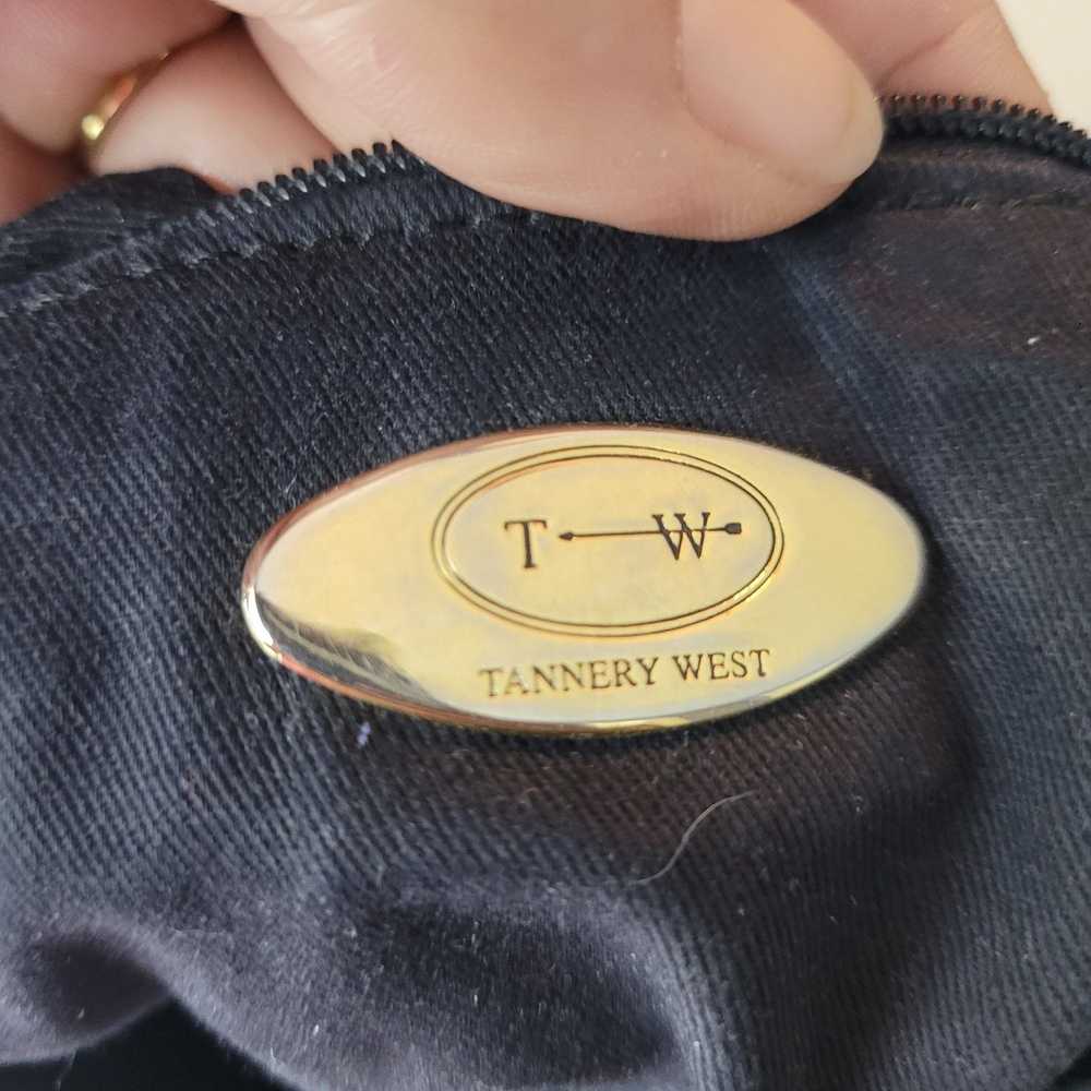 Tannery West Vintage Tannery West Black Leather C… - image 3