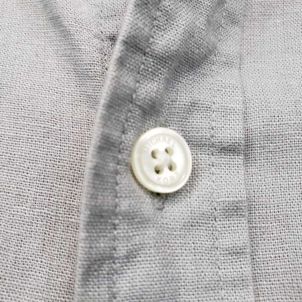 Michael Kors Michael Kors Shirt Linen Cotton Doub… - image 6