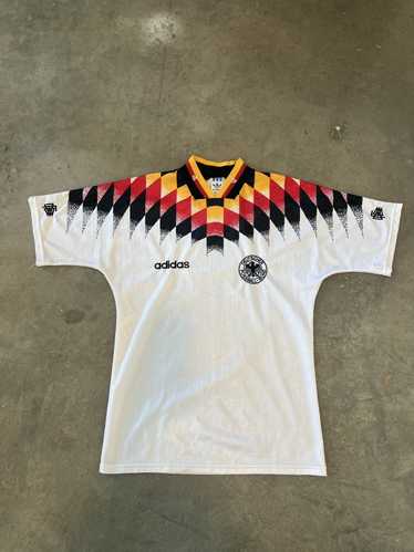 Rare Vintage Adidas Germany 1998 Home Soccer Jersey Mens M #B80